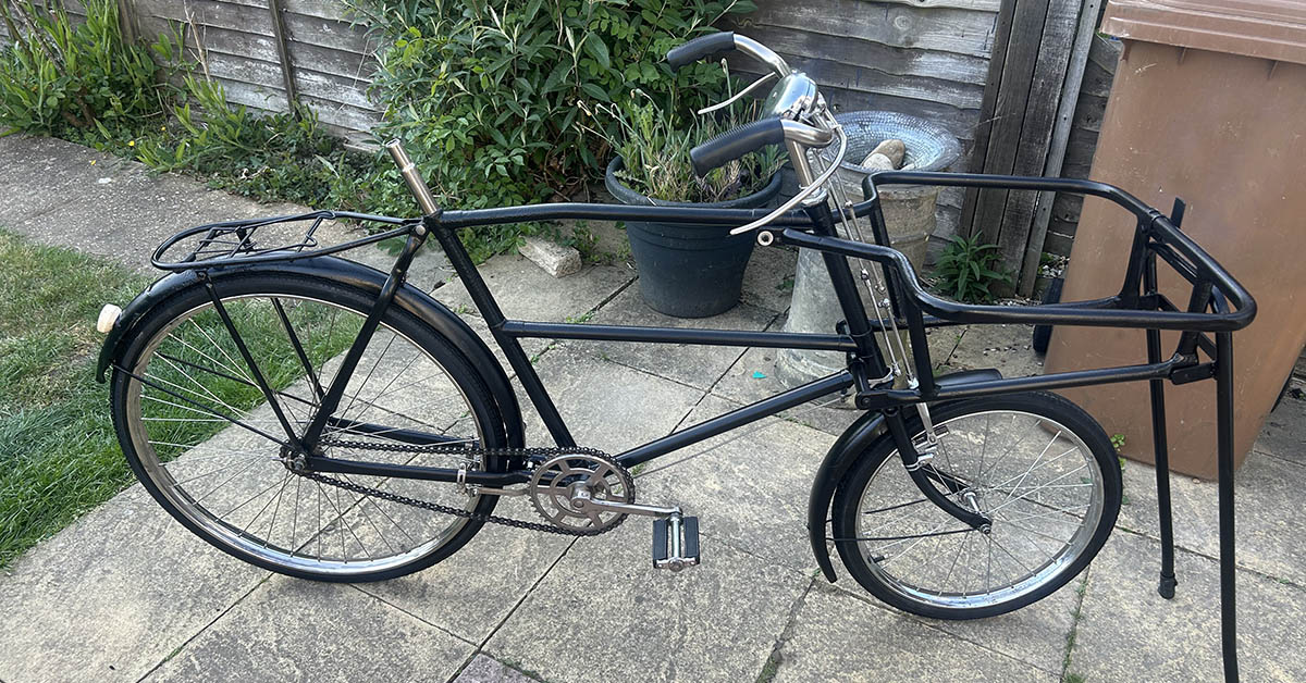 Butchers bike restored to its former glory
